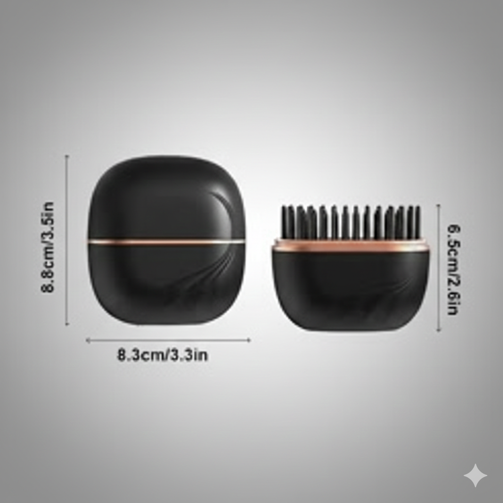 Wireless Portable Hair Straightening Comb